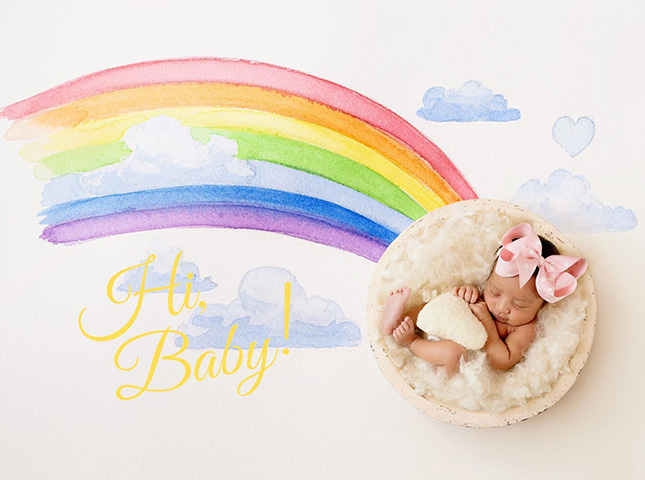 Hi, Baby! Newborn photography to help kids