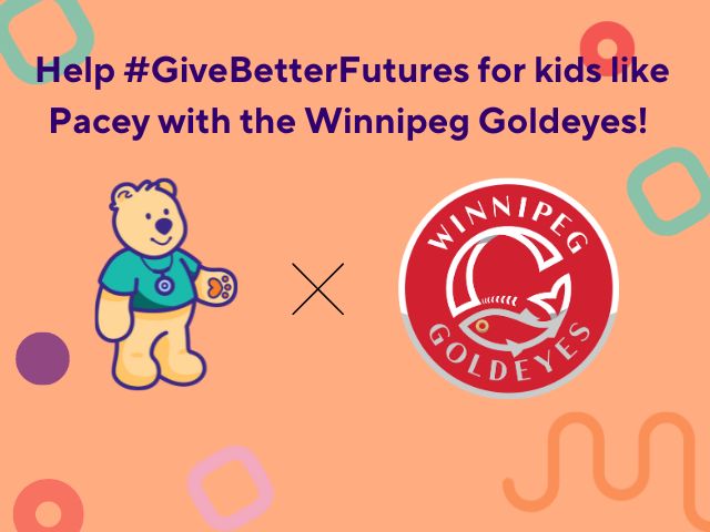 #GiveBetterFutures with the Winnipeg Goldeyes