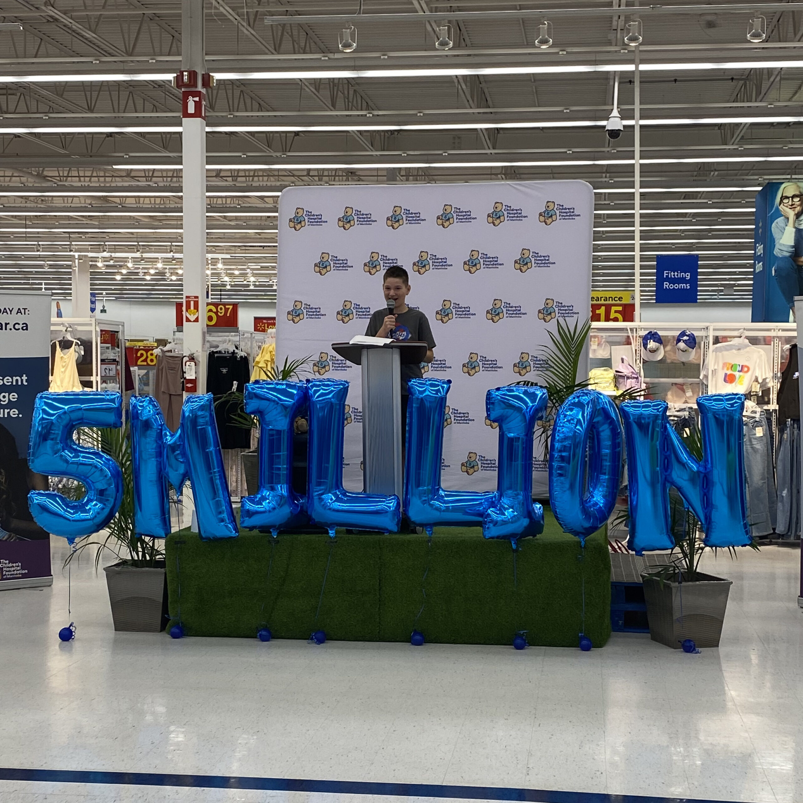 Local Walmarts celebrate $5 million raised for kids in hospital