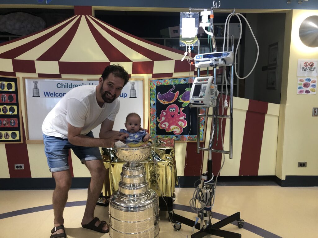 In Photos: Golden Knights captain Mark Stone makes children's