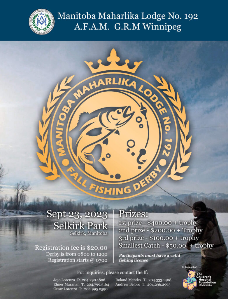 Events - Maharlika Lodge No. 192 Fishing Derby - Children's Hospital  Foundation of Manitoba