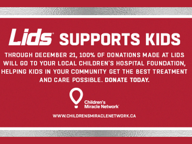 Lids supports kids