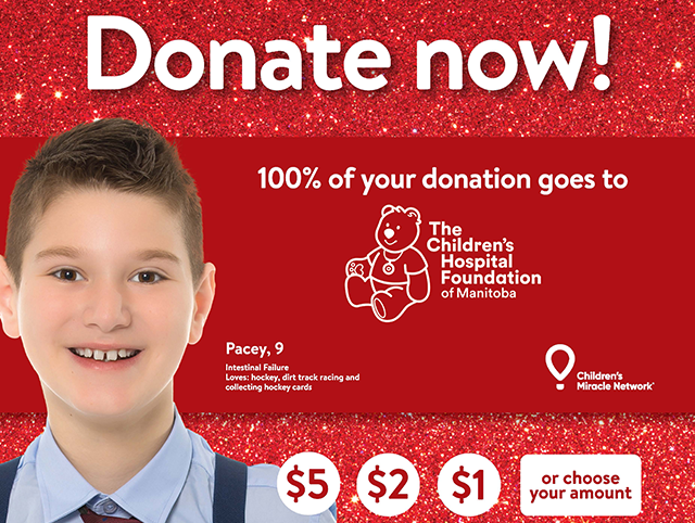 Spark a Miracle with Walmart for kids like Pacey
