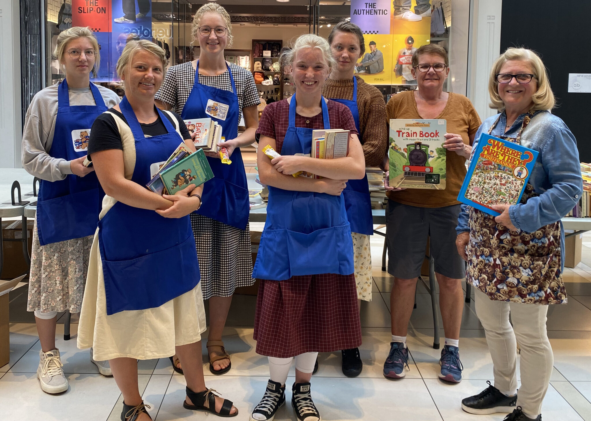 Stefano’s Stories thank you volunteers Children’s Hospital