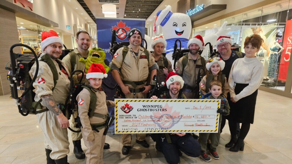Winnipeg Ghostbusters at 2023 Give-A-Thon