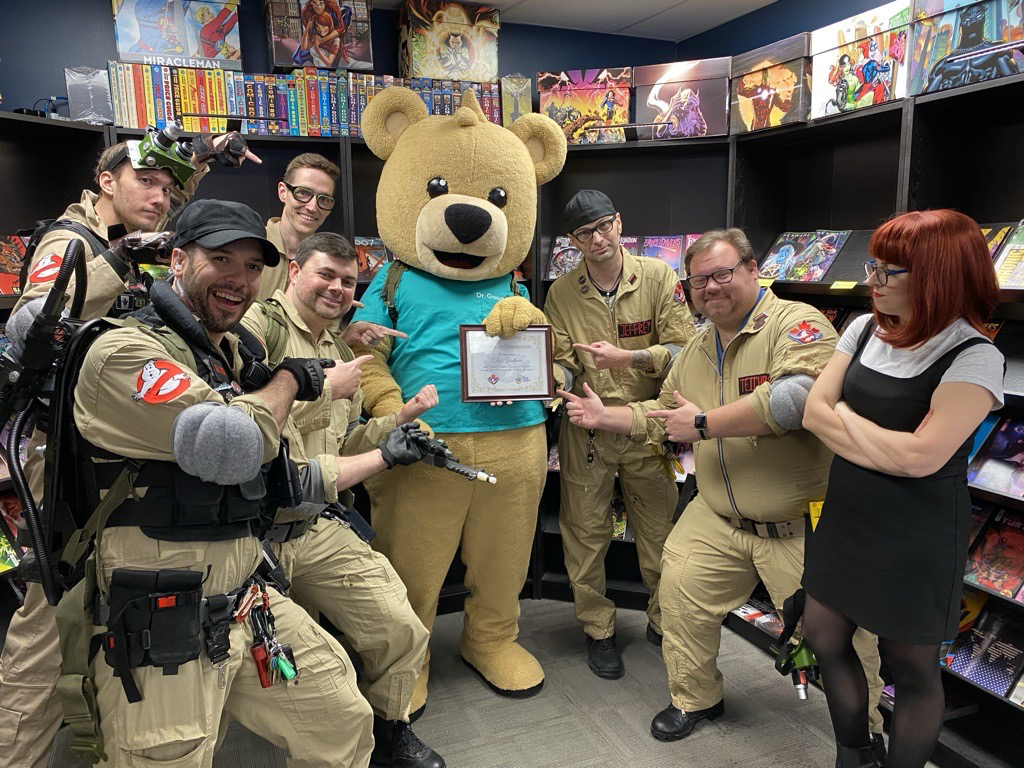 Winnipeg Ghostbusters and Dr Goodbear