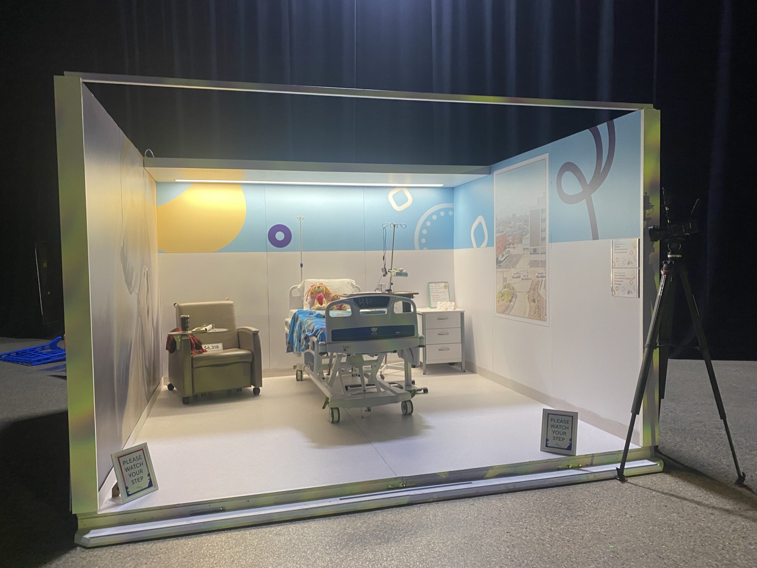 CK5 pop up hospital room