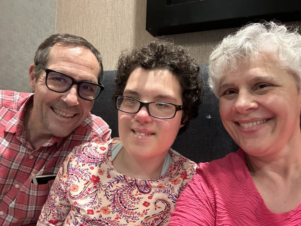 Eric, Heather, and Beverly Wasmund.