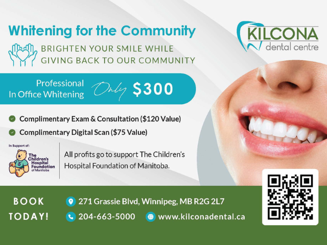 Whiten your smile while giving back