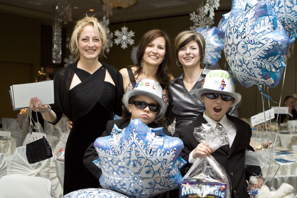 Guests enjoying Ice Crystal Gala in 2008.